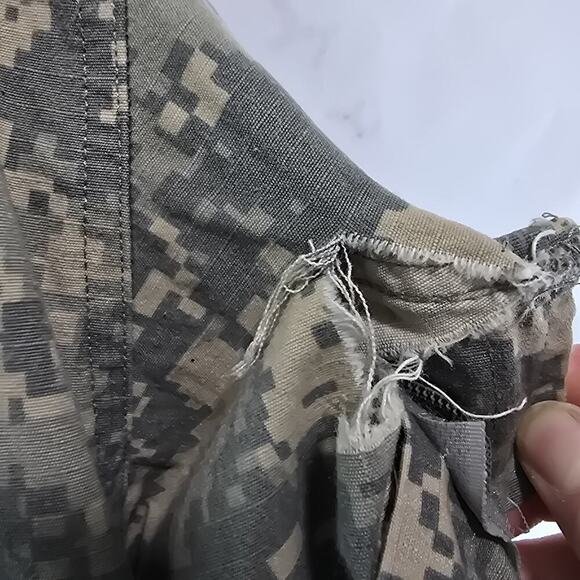 Army Jacket Mens Large Regular Digital Camo Desert Top Shirt Military SMP - Picture 4 of 12